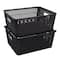Simplify Slide Stack It Storage Tote Baskets, 2ct.